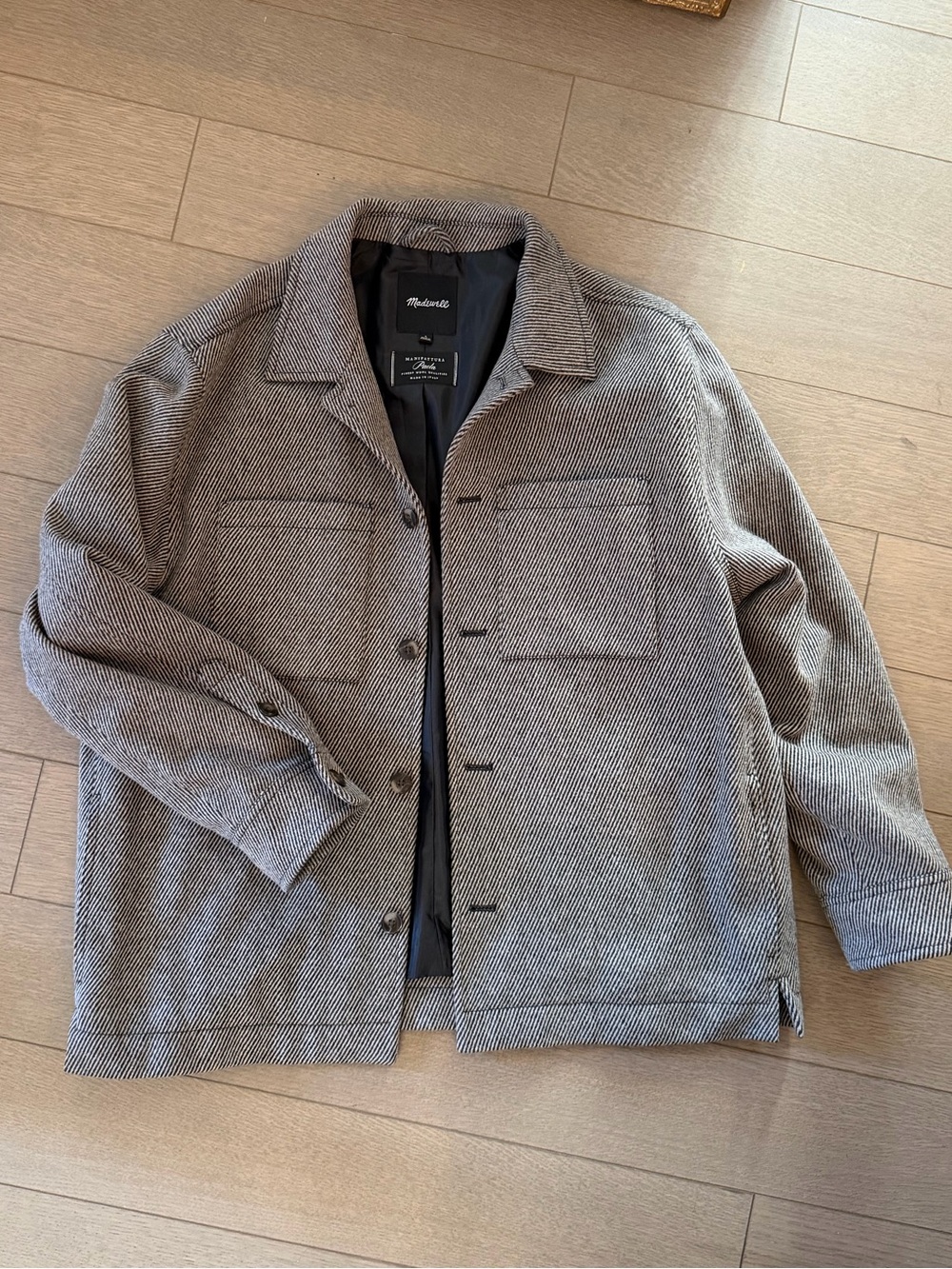 Madewell Wool Overcoat